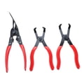 thumbnail image 1 of Juego de 3 alicates para quitar clips de carrocería shamjiam alicates de tapicería 30 degree 80 degree, 1 of 8
