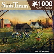 L'art de Sam Timm Little Boys, Big Dreams Puzzle 1000 pièces