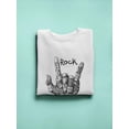 thumbnail image 3 of Rock! Sweatshirt Men -Image by Shutterstock, Male XX-Large, 3 of 4