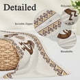 thumbnail image 3 of Boho Ethnic Throw Pillow Cover 20 x 36 Inch Decorative Pillow Cover Orange Ancient Southwest Tribal Art Lumbar Pillowcase Seasonal Rectangle Cushion Case for Couch Sofa Bed Living Room, 3 of 9