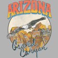thumbnail image 2 of Junior's Lost Gods Arizona Grand Canyon Bald Eagle Graphic Oversized T-Shirt, 2 of 2
