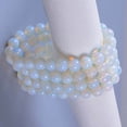 thumbnail image 5 of opvise 8mm Round Stone Beads Stretchable Bracelet Bangle Jewelry Lady Gift, 5 of 5