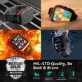 thumbnail image 2 of Reloj inteligente AMAZTIM M2 para hombre con batería de 60 días, 50 m, resistente al agua, 2 of 6