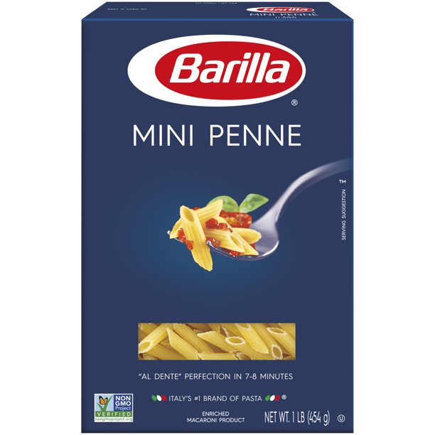 Barilla® Classic Blue Box Pasta Mini Penne 16 oz