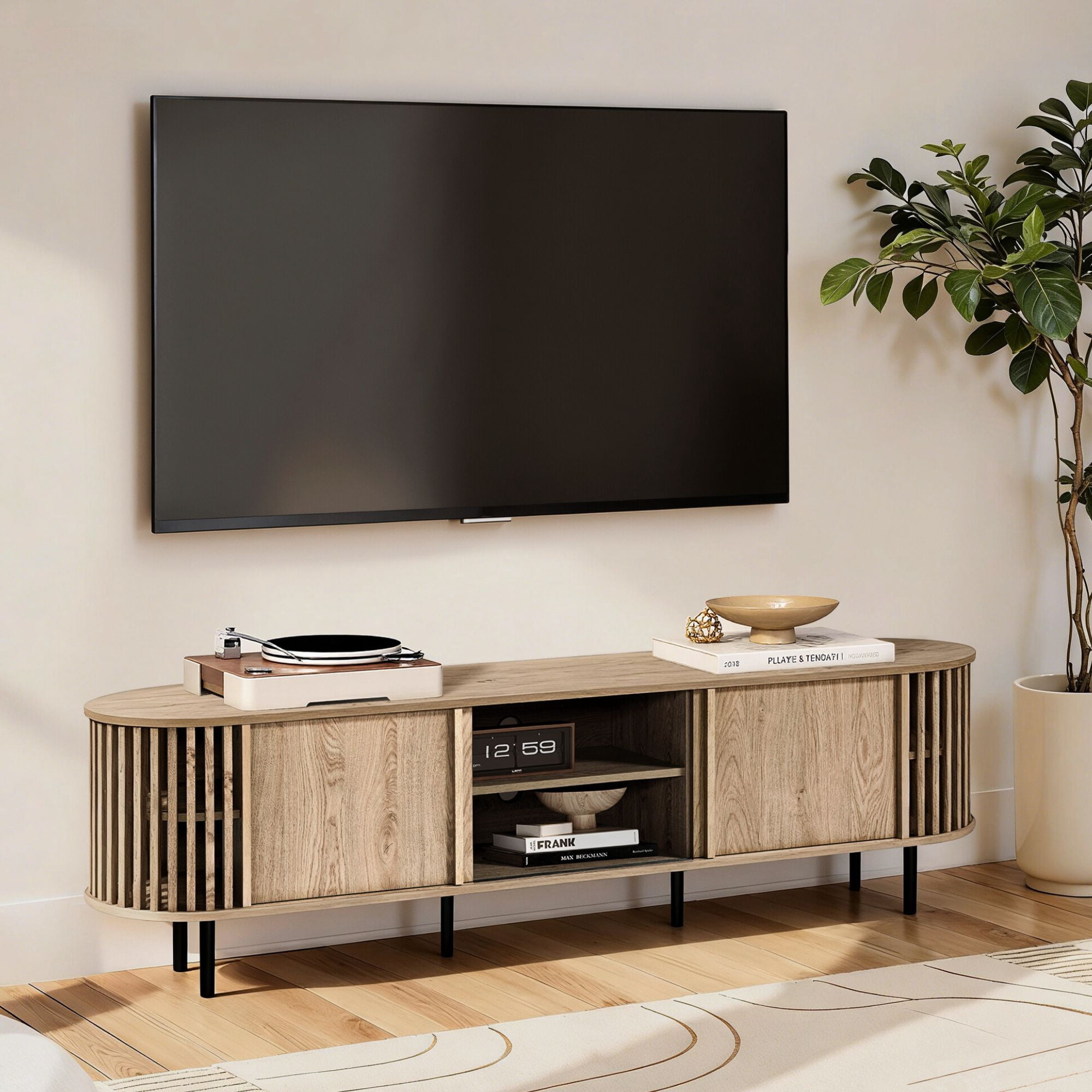 Bowery Hill Corner Wood Wall Mounted Floating Shelf 42