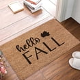thumbnail image 2 of Fall Coir Doormat Welcome Pumpkins Door Mat Non Farmhouse Floor Mats Autumn Decorative Entrance Door Rugs For Halloween Thanksgiving Indoor Outdoor Bathroom Porch Decor Carpet, 2 of 7