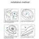 thumbnail image 2 of 2 pieces for Sennheiser GSP ear pads for Sennheiser GSP 300 GSP301 302 303 350 370 ear pads, 2 of 5