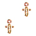 thumbnail image 1 of Wosthever 4 coronas de flores fáciles de limpiar: elegante para cualquier ocasión hawaiana Suministros para fiestas hawaianas color 12 color 12 2Conjunto, 1 of 6