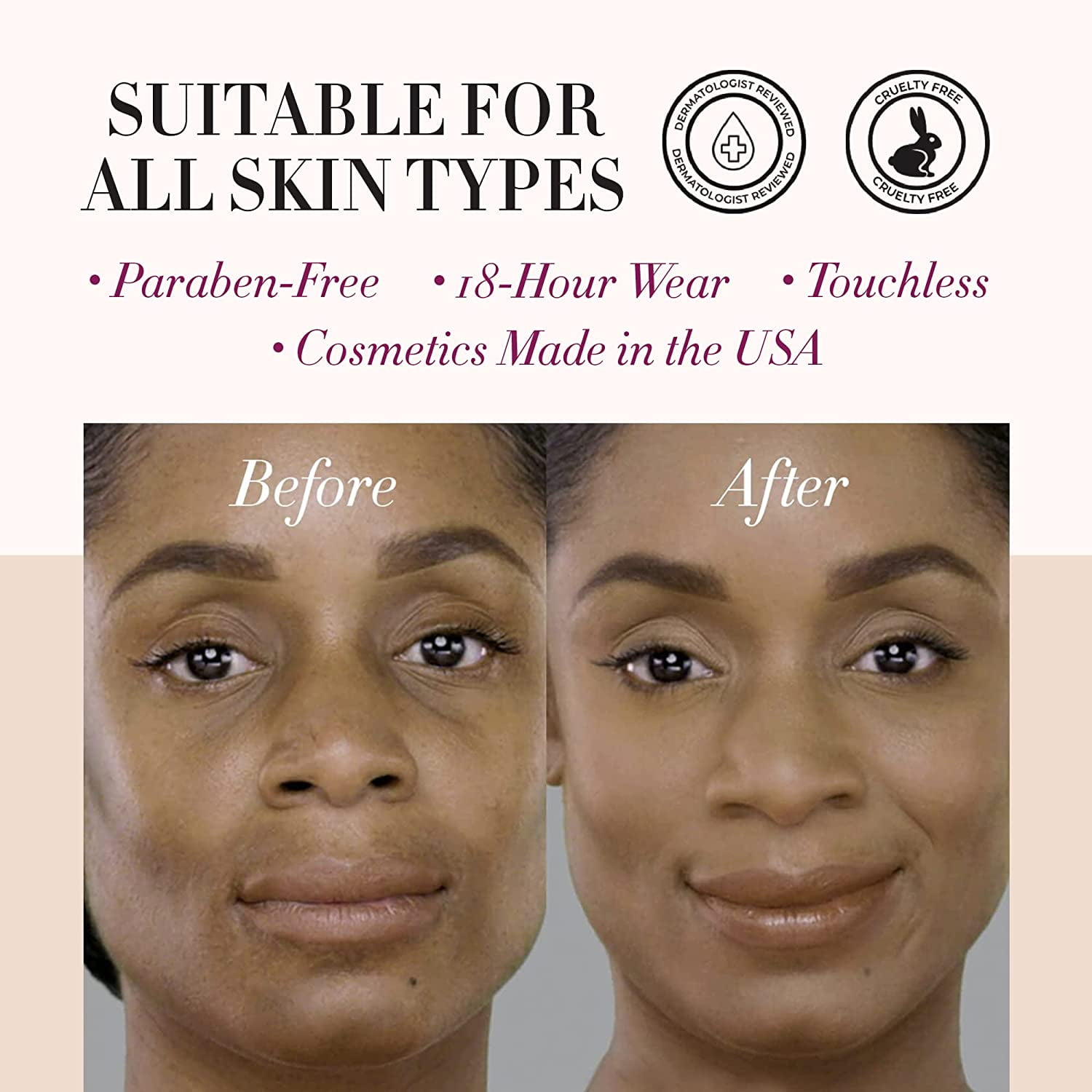 LUMINESS Icon Airbrush System with Starter Kit: Includes Silk 4-In-1 Foundation, Highlighter and Blush
