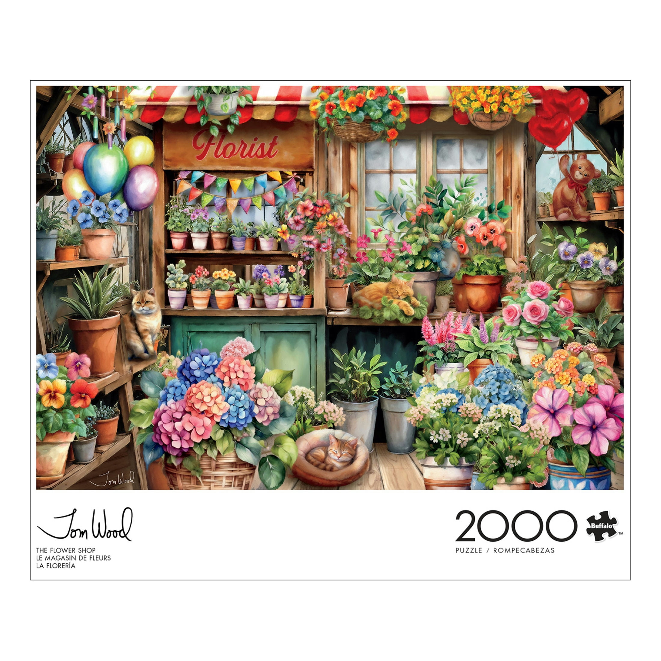 Springbok Nifty Neon 1000 Piece Jigsaw Puzzle - Americana