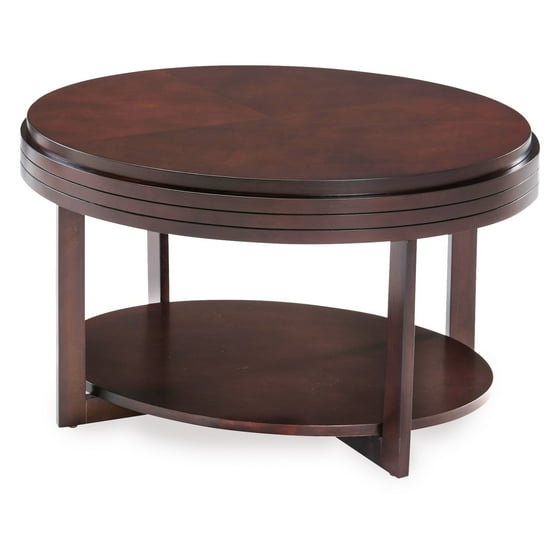 Leick Home Oval Condo/Apartment Coffee Table
