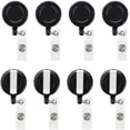 thumbnail image 1 of Queilt 20 Pcs Clips Rétractables pour Badge pour Suspendre Carte d'Identité Nom Porte-Clés, 1 of 5