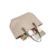 FOXER Stylish Large Tote Bag for Women - 42CM Spacious Designer-Inspired PU Handbag - Waterproof & Durable Everyday Carryall