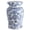 White/Blue, variant on JONATHAN Y Poppies 17.7" Ceramic Garden Stool, White/Blue