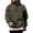 DS48_Army Green, variant on Resicozy Fleece Hoodies for Men Long Sleeve Hooded Sweatshirt Casual Basic Pullover Hoodie with Pocket Khaki L