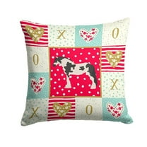 Animal Art Love Fabric Decorative Pillow