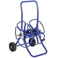 thumbnail image 1 of Outsunny 98 ft of 5/8" Hose Reel Cart (Hose Not Included), Blue, 1 of 9