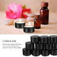 thumbnail image 5 of Wekity Candle Jars Tin Cans Tin Cans 24pcs Candle Tins Small tins with lids tin Box 2 oz tins with lids 2oz Aluminum Tins Aluminum Candle Tin Candle Containers-0625, 5 of 5