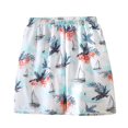 thumbnail image 4 of Kid Boys Girl Clothes Shorts Set 2 Piece Outfits Summer Casual Short Sleeve Top and Shorts Set for Girls 4-7 Blue 2-3 Years, 4 of 4