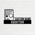 thumbnail image 4 of Handmadetneonsign Auditor Metal Nameplate, Auditor Desk Nameplate, Auditor Desk Name Plate Decor, 4 of 5