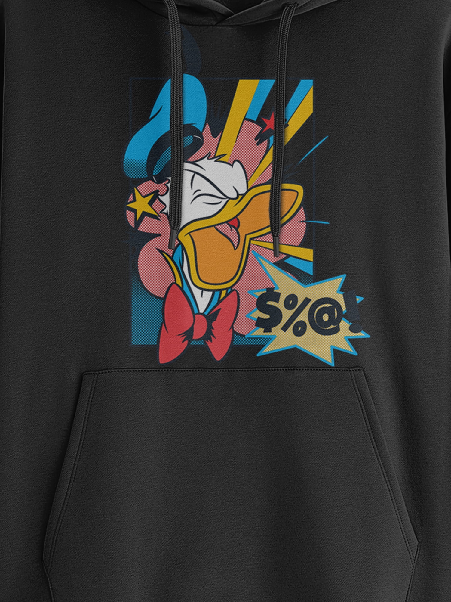 Disney, Mens Graphic Hoodie Sweatshirt, Pop Donald, Sizes S-3XL