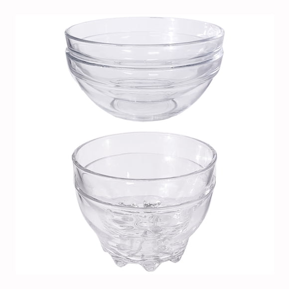Set de Tazones Prichos Jemaflex de Vidrio Chicos, 2 Mod., 1 pieza