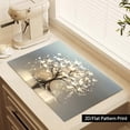 thumbnail image 5 of 1 piece, stove panel and cooktop panel protection pad, 2D flat dreamy butterfly life tree pattern kitchen decorative countertop pad, suitable for stoves, washing machines, dryers, coffee machines, mu, 5 of 11