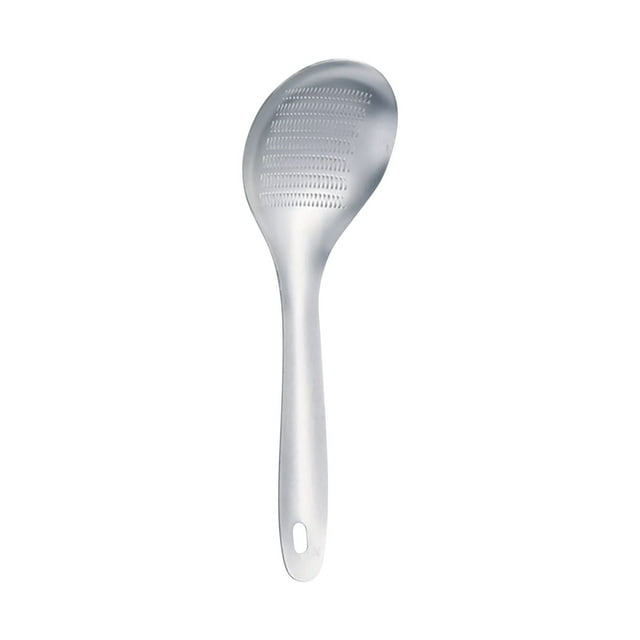 Fiudx Xiying Kitchen Ginger Grater Spoon - Stainless Steel Grinding Tool for Ginger, Garlic & Spices - Easy Clean, Compact Design for Efficient Food Preparation