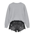 thumbnail image 5 of WEIWEN Halloween Sweatshirts for Women Cute Ghost Pumpkin Graphic Crewneck Long Sleeve Sweaters for Women Spooky Season Pullover Tops Womens Fall Fashion Clothing Light Gray, M, 5 of 7