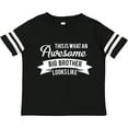 thumbnail image 3 of Inktastic This is What an Awesome Big Brother Looks Like in White Boys Toddler T-Shirt, 3 of 5