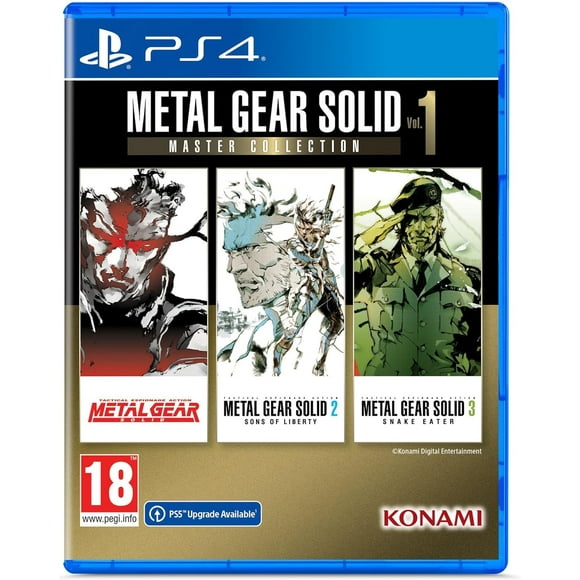 Metal Gear Solid Master Collection Vol. 1 - Compatible for PS4 - UK PAL