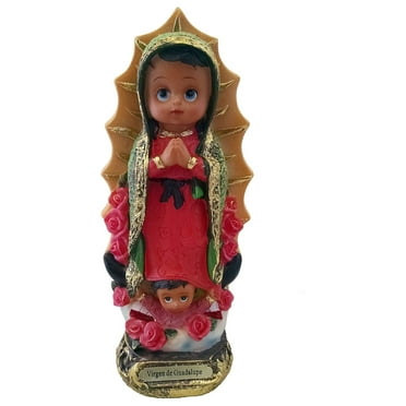 8" Our Lady Of Guadalupe Statue Virgin Mary Catholic Virgen Maria De Baby Kids