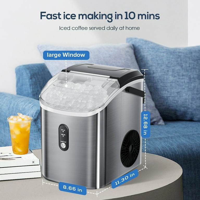  Havato Nugget Ice Maker Countertop, Auto-Cleaning