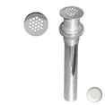 thumbnail image 1 of Westbrass D411-2-50 Grid Strainer Lav Drain with Overflow Holes - Powder Coat White, 1 of 1