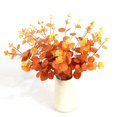 thumbnail image 1 of 3 piezas de tallos artificiales de eucalipto de 20 "para el hogar de oficina arreglo floral otoño Feliz Sencillez, 1 of 5