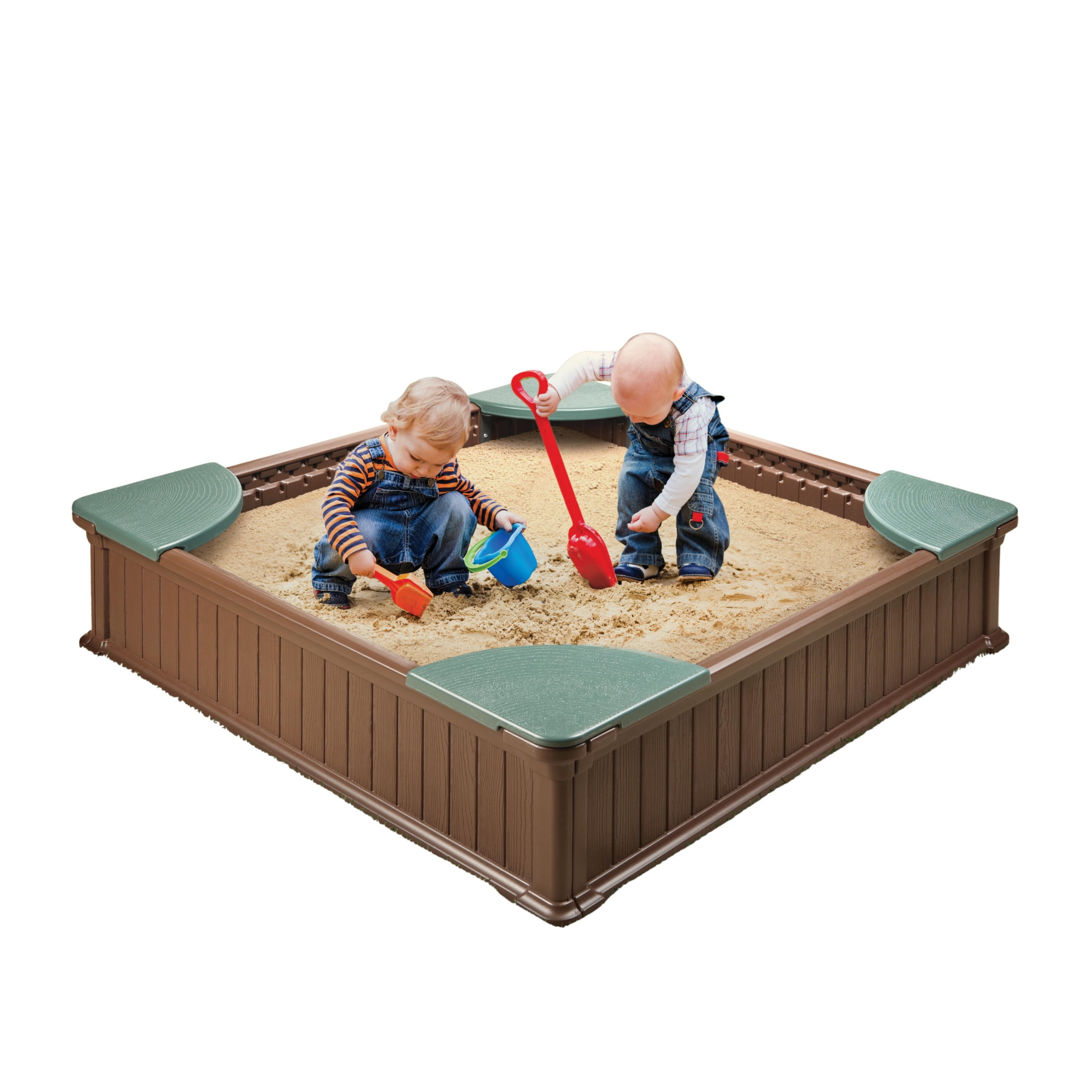 ■美品！sandbox CLASSIC 2.0 XS/Sサイズ 箱・付属品完備■ Woodland 2-in-1 Sandbox & Garden Planter, 48.5