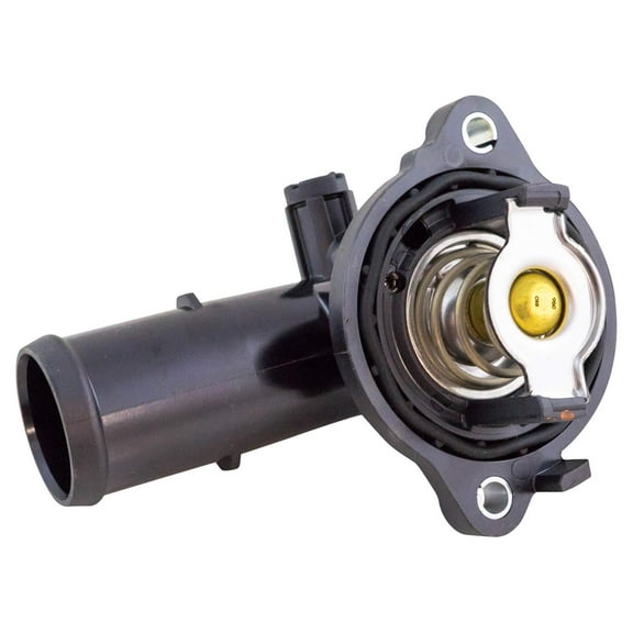 TRQ Thermostat Housing Assembly Coolant Water Outlet for Jeep Dodge 3.6L V6 New ECA92778 Fits select: 2011-2015 JEEP GRAND CHEROKEE, 2015-2018 JEEP WRANGLER UNLIMITED
