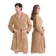 thumbnail image 1 of Bata de Baño Suave, Absorbente y de Secado Rápido, Unisex Real Textil (Khaki, Unitalla), 1 of 6