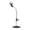 Sliver, variant on Table Mic Stand Flexible Gooseneck Desktop Metal Construction for Lectern Studio Gaming Podcast Broadcast Use