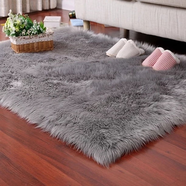 Tayyakoushi Carpets Stylish Fluffy Living Room Faux Fur Home Decor Accent For Room Bedroom Nursery Bath Sofa Couch Stool Casper Vanity Chair Cover 2x3 Feet Walmart Com Walmart Com