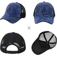 thumbnail image 3 of LINLIN Baseball Hat, Fashion Diamond Studded Baseball Cap Personality Rhinestone Cap Outdoor Sun Shade Cap for Men Women Peaked Cap Sports Cap, 3 of 4