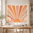 thumbnail image 5 of Bottom Semicircular Core with Sits Bottom Flanked Semi, Serene Boho for Boho Decor Lovers, Desert Sunset Wall Art, Graduation Gift, Tapestry Wall Hanging for Bedroom and Dorm, 5 of 7