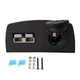 thumbnail image 3 of Conector de enchufe de coche de montaje empotrado 50a, cargador USB Dual para caravana, camión Rv, 3 of 5