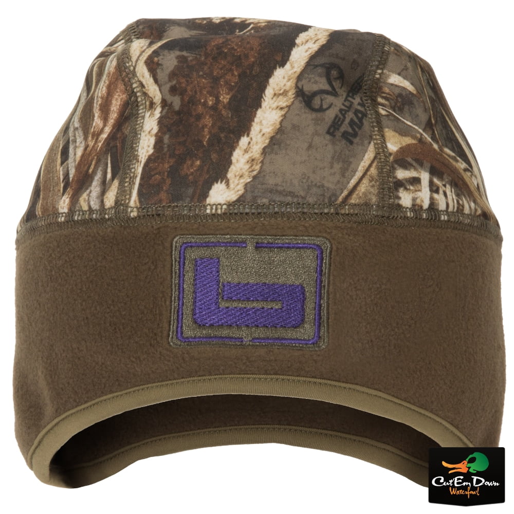 CAMO POLAR BEANIE FLEECE LINED 