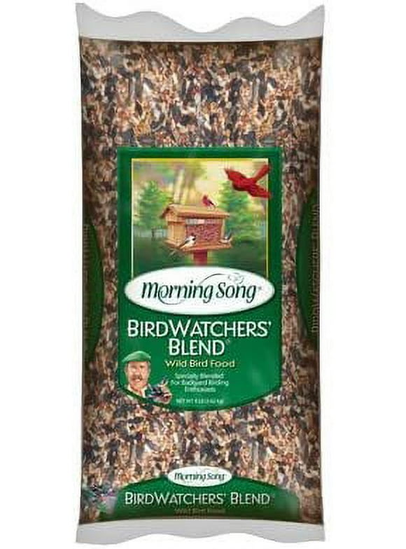 Morning Song Global Harvest Foods 11957 8-Lb. Birdwatchers Bird Food - Quantity 4