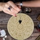 thumbnail image 3 of Tablero de péndulo Juego de astrología Placa de juego Tablero de péndulo de adivinación tallado con Star Moon JShteea El nuevo, 3 of 7