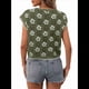 thumbnail image 3 of Suéteres de Punto con Cuello Redondo y Mangas para Mujer, Informales, Estampados, de Verano, Color Verde, Talla XL, 3 of 9
