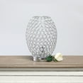 thumbnail image 3 of Elegant Designs Lampe de Table Décorative Incurvée en Cristal Elipse, Chrome, 3 of 4