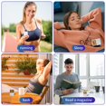 thumbnail image 4 of Portable Radio AM FM, Rechargeable Digital Pocket Radio,Transistor Radio with Large LCD Screen, MP3, Stereo Earphone, 3.5mm Headphone Jack, TF Card Socket, Walkman Radio for Jogging/Gym/Camping, 4 of 5