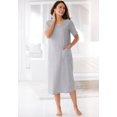 thumbnail image 6 of Only Necessities Plus Size Ribbed Sleepshirt, 6 of 6
